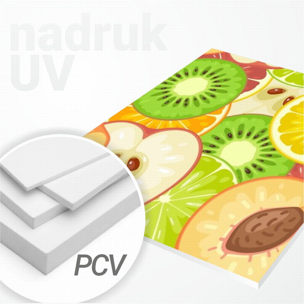 Szyld UV PCV spienione